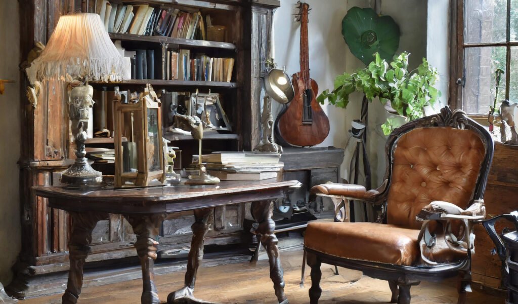 vaciado de piso antiguo con muebles acumulados